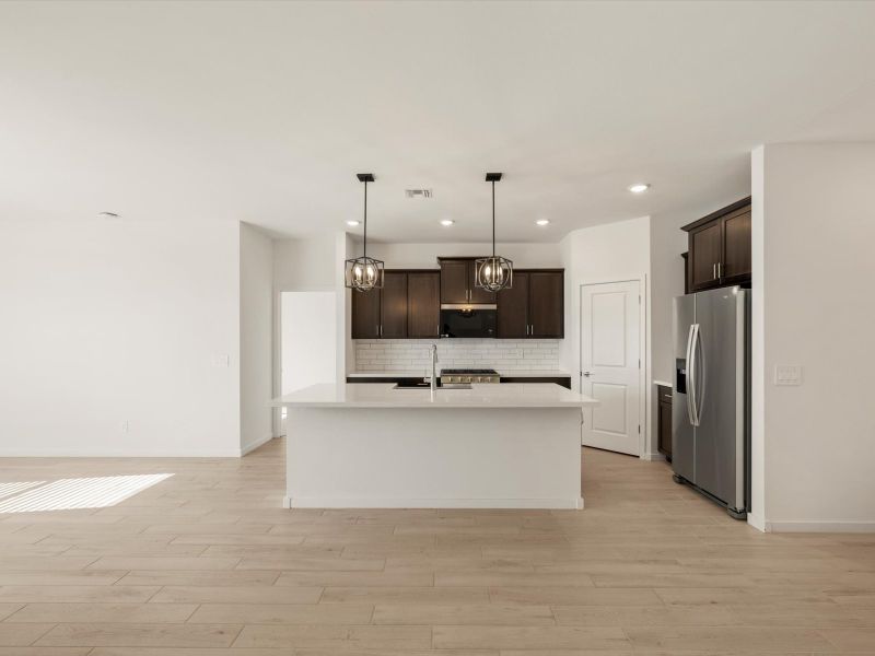 Furnished interior view inside a new home in Anthem at Merrill Ranch Reserve Series, Florence (Image 2). Furnished interior view inside a new home in Anthem at Merrill Ranch Reserve Series, Florence (Image 2).