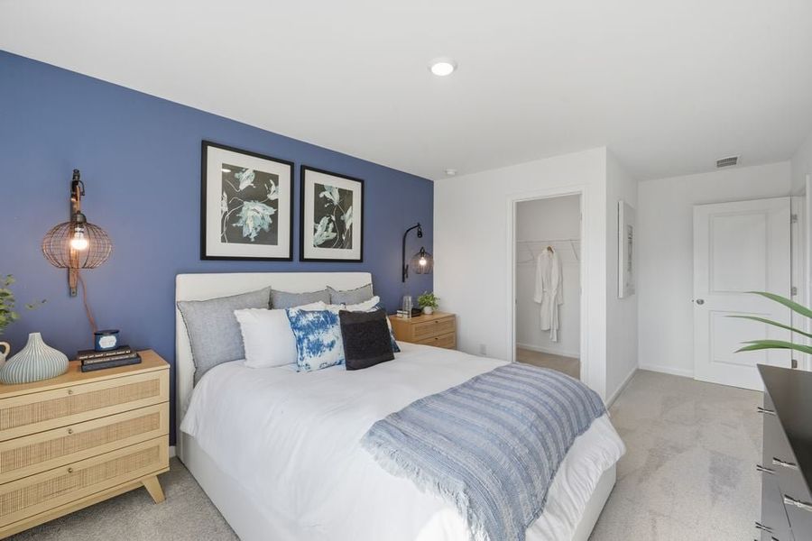 Representative furnished interior of a home built from the Wakehurst by Taylor Morrison in Falls Creek, Flowery Branch (Image 27).