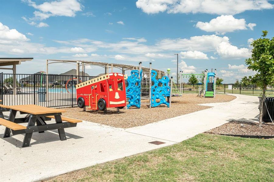 View of playground