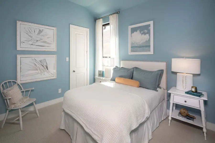 Representative Secondary Bedroom - some options shown