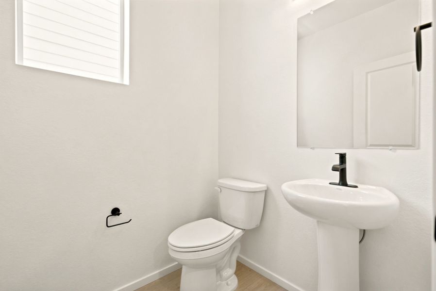 Furnished interior view inside a new home in Cordovan, Firestone (Image 6).