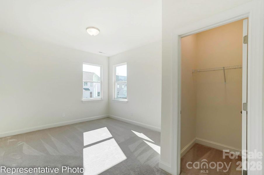 Spacious, unfurnished interior of a new home in Enclave at Riverdale, Huntersville (Image 23).