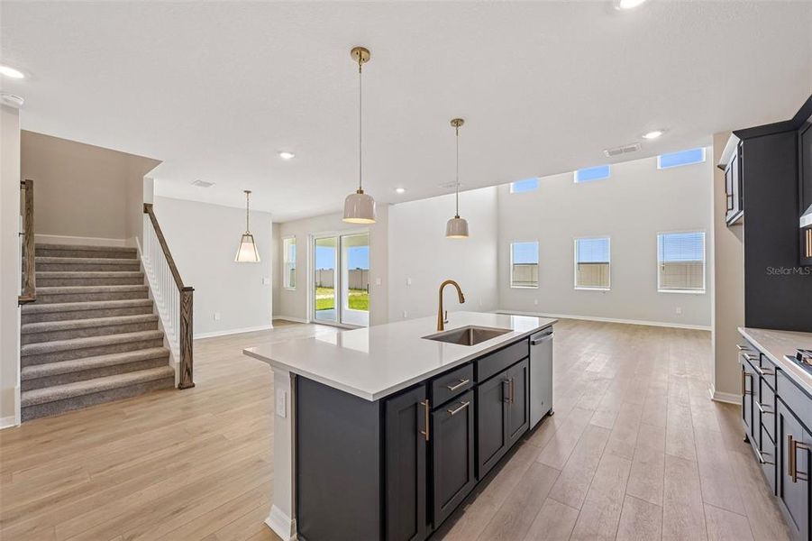 Furnished interior view inside a new home in , Parrish (Image 3).