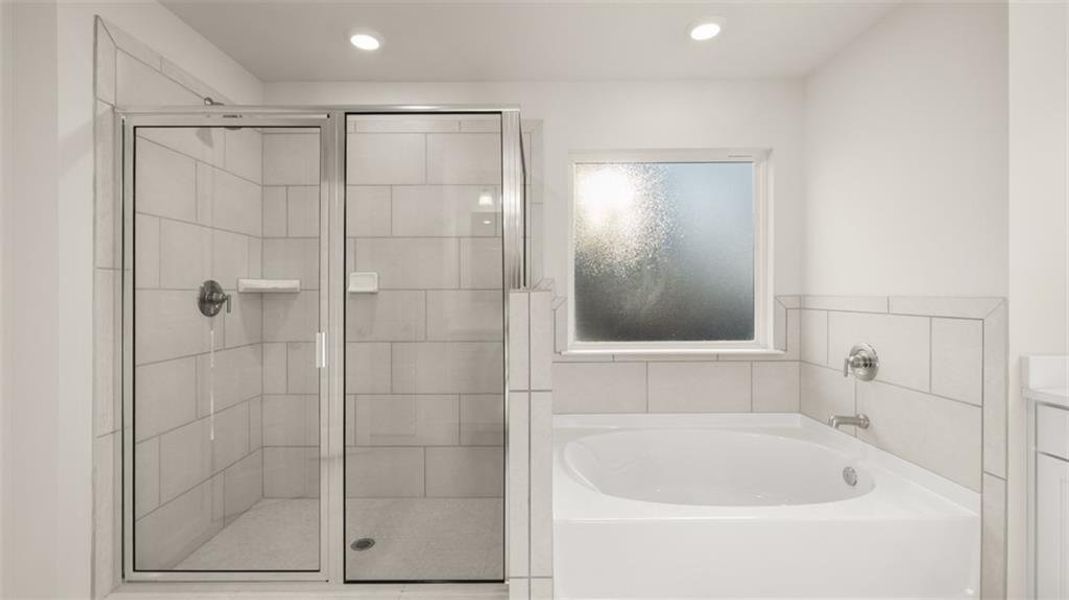 Furnished interior view inside a new home in Water Oak Estates, Lawrenceville (Image 9).
