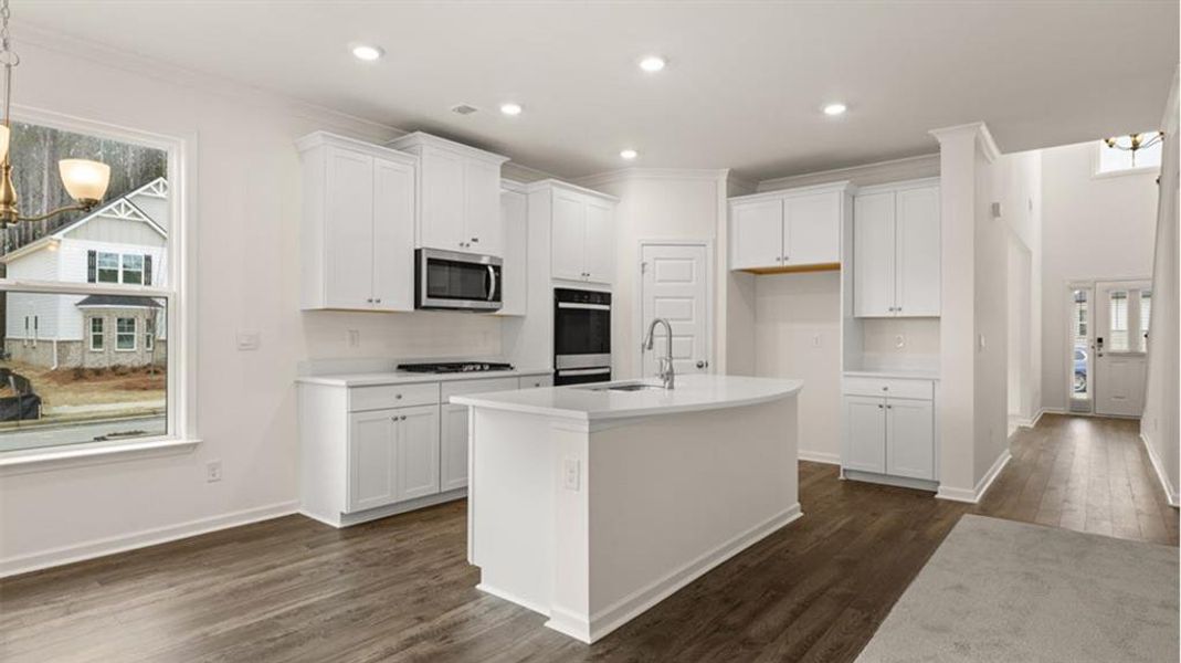 Furnished interior view inside a new home in Wildwood, Covington (Image 11).