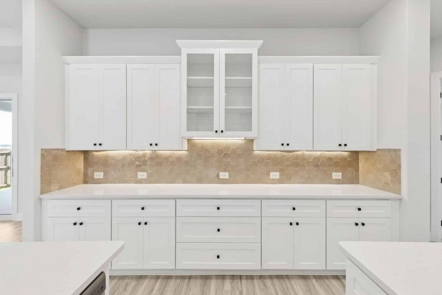 Furnished interior view inside a new home in Westside Preserve, Midlothian (Image 10).