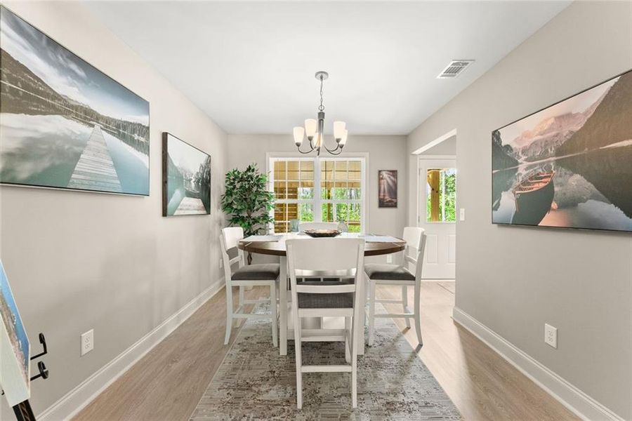 Furnished interior view inside a new home in , Clermont (Image 16).