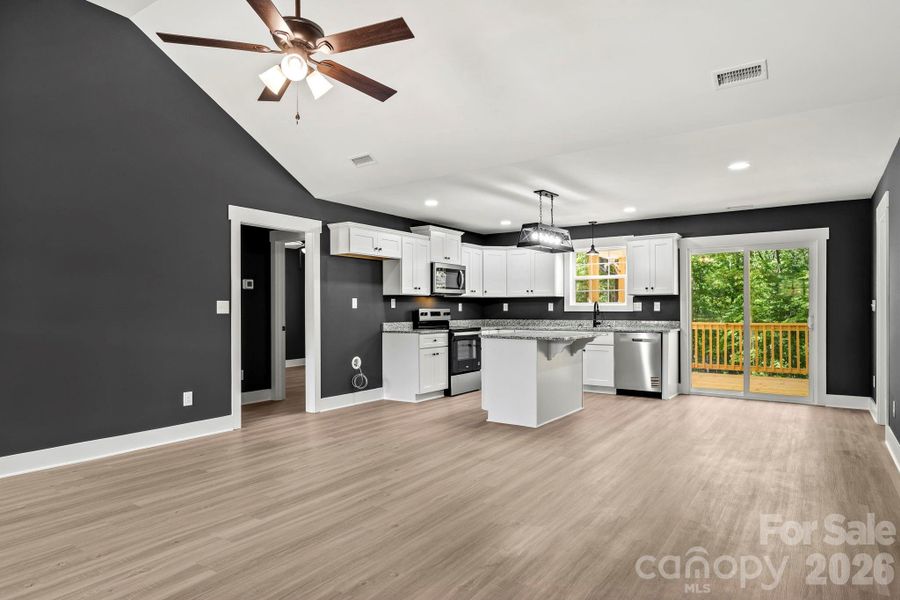 Furnished interior view inside a new home in , York (Image 4).