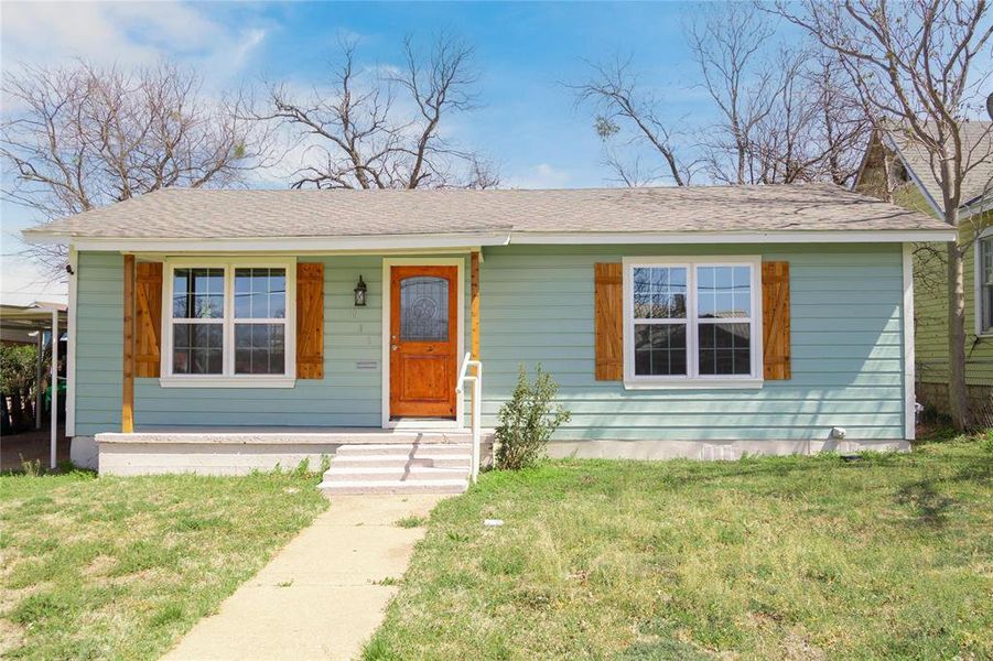 Front exterior of a new home in , Coleman, TX, highlighting curb appeal (Image 1). Front exterior of a new home in , Coleman, TX, highlighting curb appeal (Image 1).