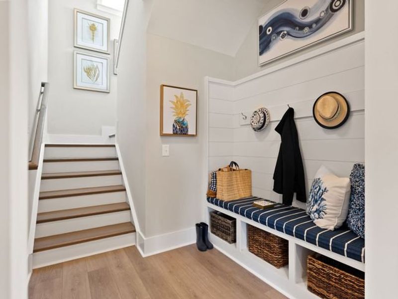 Representative furnished interior of a home built from the Jasper P by True Homes in Homecoming, Ravenel (Image 10).