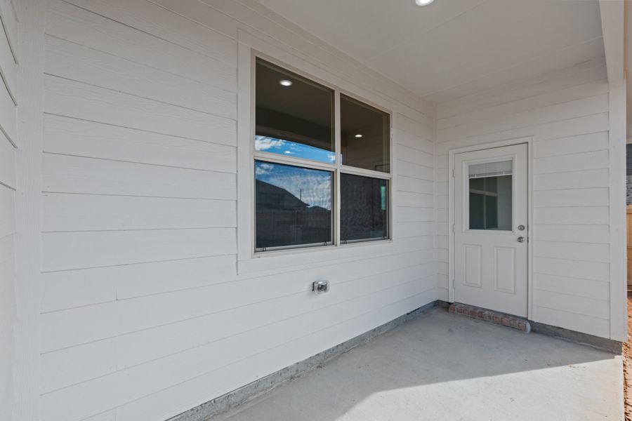 Representative exterior details of a home built from the Tupelo by D.R. Horton in Yukon Ridge, Odessa (Image 3). Representative exterior details of a home built from the Tupelo by D.R. Horton in Yukon Ridge, Odessa (Image 3).