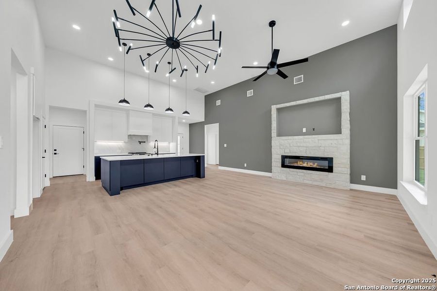 Spacious, unfurnished interior of a new home in , Spring Branch (Image 9). Spacious, unfurnished interior of a new home in , Spring Branch (Image 9).