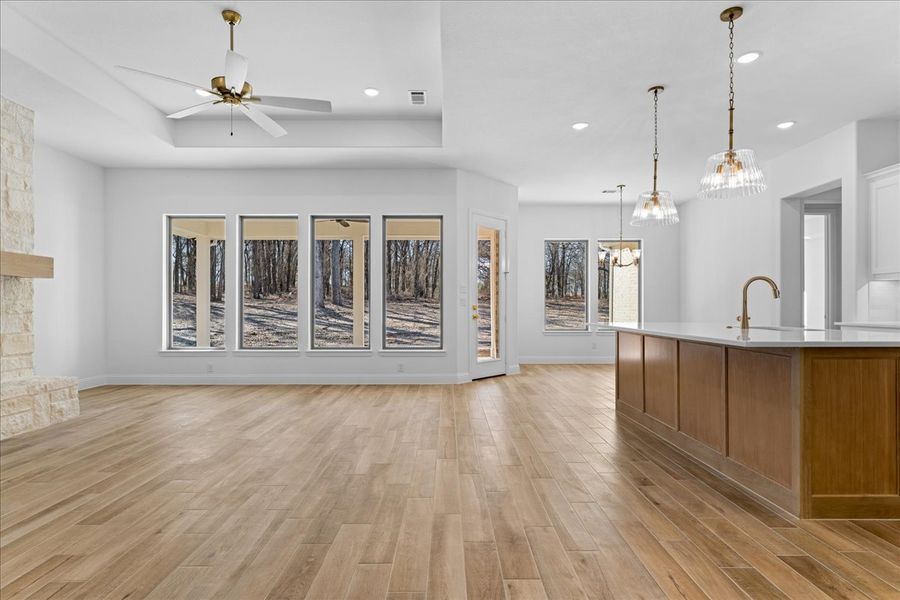 Spacious, unfurnished interior of a new home in Brooks Meadow, Weatherford (Image 26). Spacious, unfurnished interior of a new home in Brooks Meadow, Weatherford (Image 26).