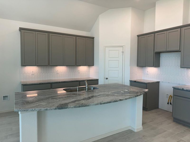 Furnished interior view inside a new home in Rates starting as low as, Iowa Colony (Image 6).