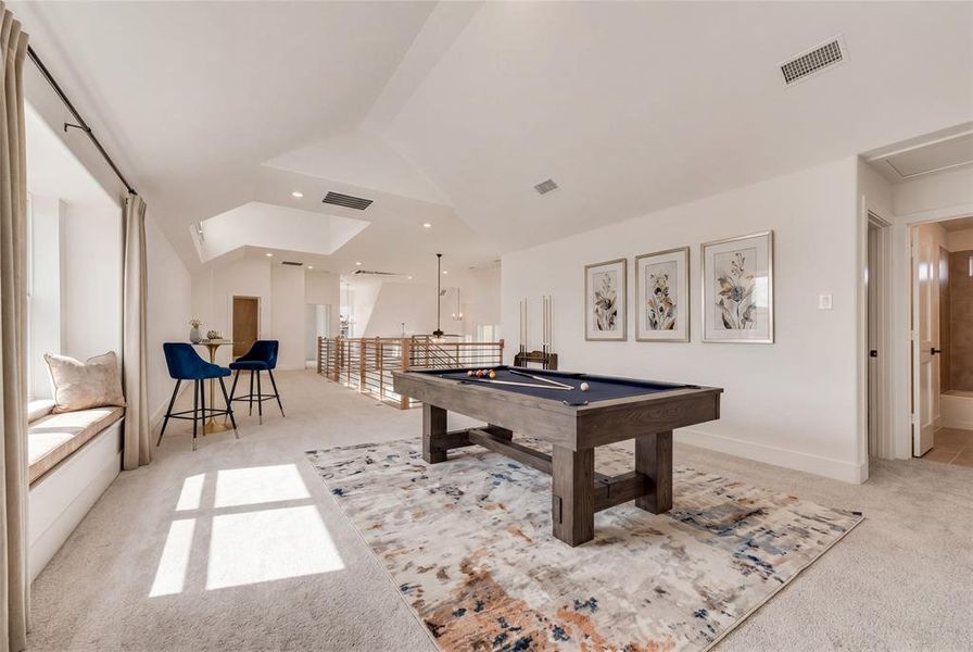 Furnished interior view inside a new home in Edgewater, Fate (Image 8).