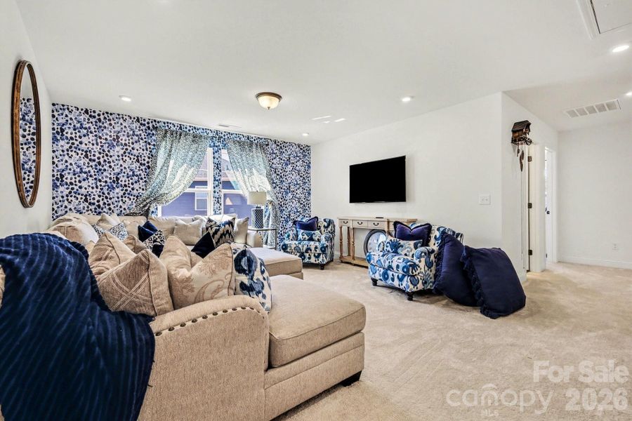 Furnished interior view inside a new home in Lakeside Glen, York (Image 7).