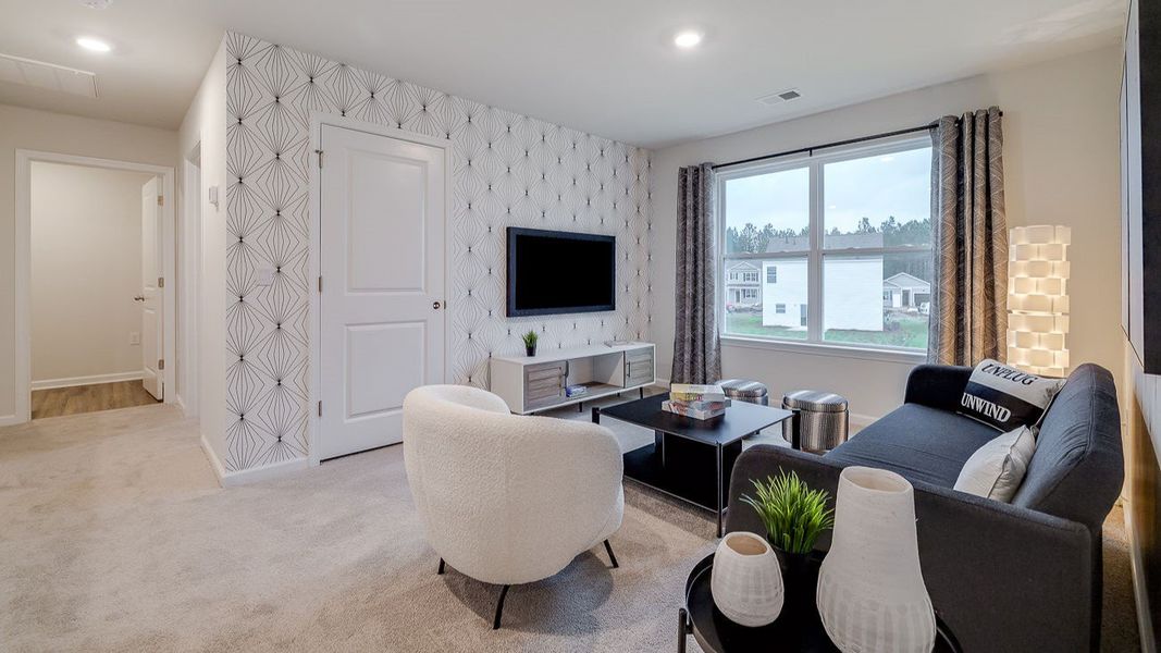 Furnished interior view inside a new home in Cypress Landing, Hardeeville (Image 14).