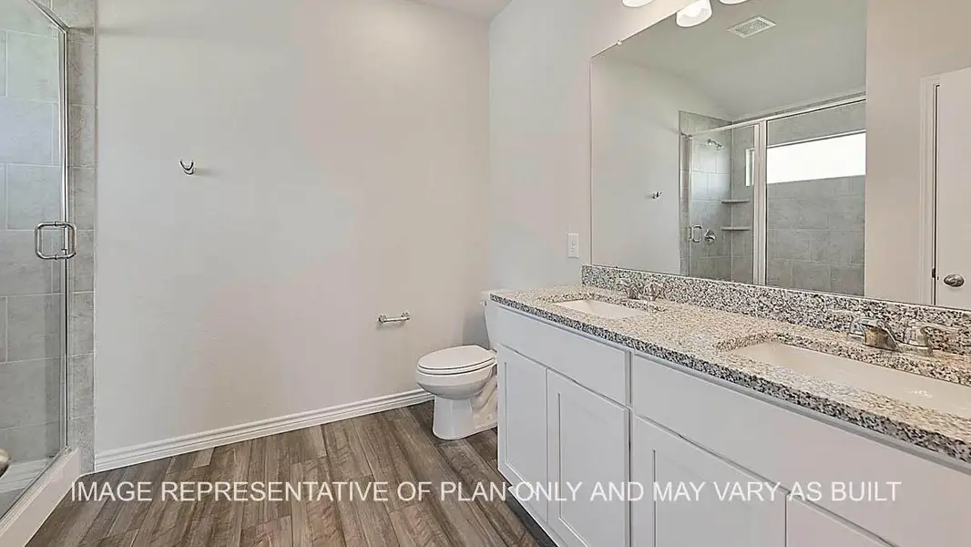 Furnished interior view inside a new home in Southern Pointe, College Station (Image 3).