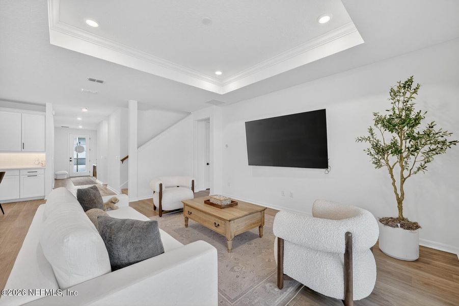 Furnished interior view inside a new home in , St. Augustine (Image 26).