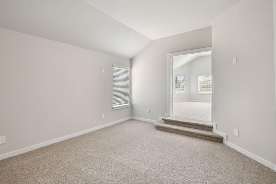 Photo is not of the actual home, but is an inspirational photo of builder’s model home and may depict options, furnishings, and/or decorator features that are not included Photo is not of the actual home, but is an inspirational photo of builder’s model home and may depict options, furnishings, and/or decorator features that are not included