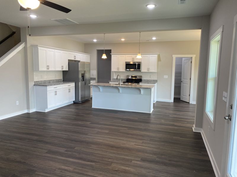 Representative furnished interior of a home built from the Taft by Foundation Home Builders LLC in Old Hickory Crossing, Mocksville (Image 4).