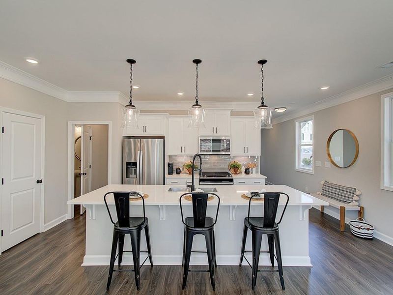 Furnished interior view inside a new home in Wilkins Walk, Mableton (Image 6).