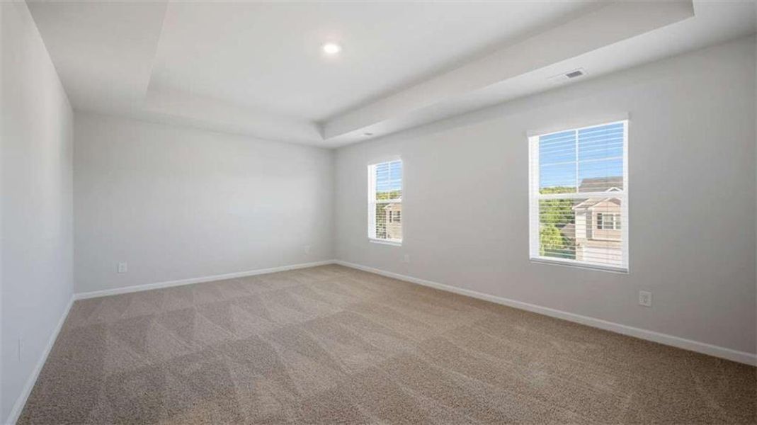 Spacious, unfurnished interior of a new home in Poplar Preserve, Newnan (Image 22). Spacious, unfurnished interior of a new home in Poplar Preserve, Newnan (Image 22).