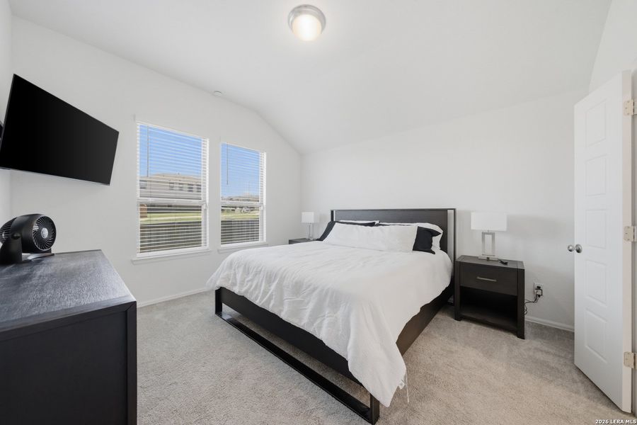 Furnished interior view inside a new home in Ladera, San Antonio (Image 12).