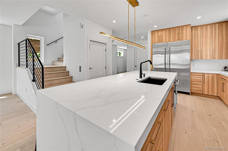 Furnished interior view inside a new home in , Denver (Image 4).