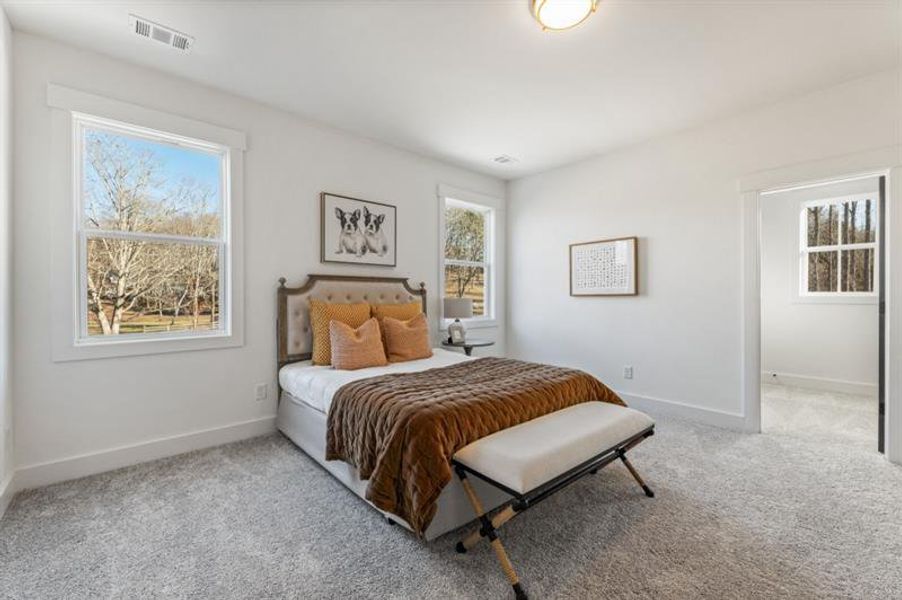 Furnished interior view inside a new home in Arden on Lanier, Cumming (Image 24).
