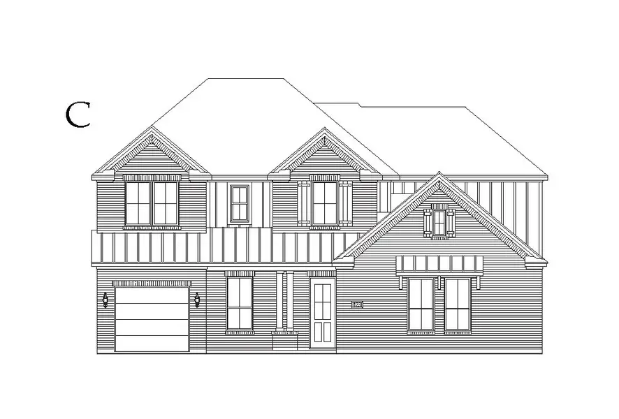 Representative rendering of the exterior for the McKinney by Windsor Homes (Image 5).