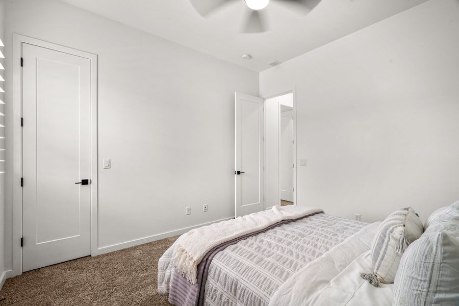 Representative furnished interior of a home built from the Pebble Beach by LEH. Homes in Summer Sky North, El Paso (Image 69).