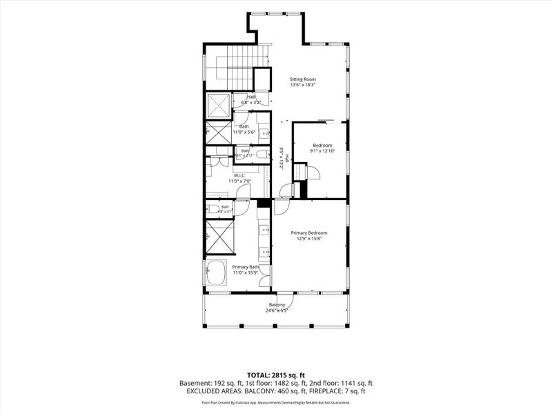 2D floor plan layout of this home in , Tiki Island, TX (Image 5).