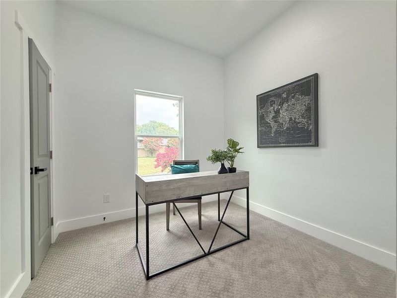 Furnished interior view inside a new home in , Fort Worth (Image 15).
