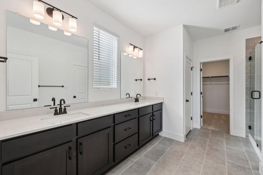 Furnished interior view inside a new home in Lariat, Liberty Hill (Image 9). Furnished interior view inside a new home in Lariat, Liberty Hill (Image 9).