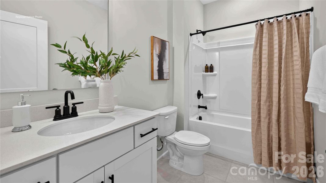 Furnished interior view inside a new home in Westport, York (Image 9).
