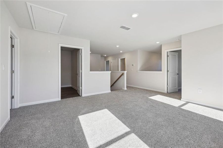 Spacious, unfurnished interior of a new home in Parkside at Grayson, Grayson (Image 16).