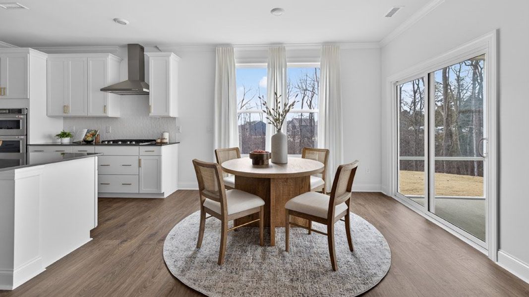 Representative furnished interior of a home built from the Hartwell by D.R. Horton in The Manors at Winston Pointe, Clayton (Image 14).