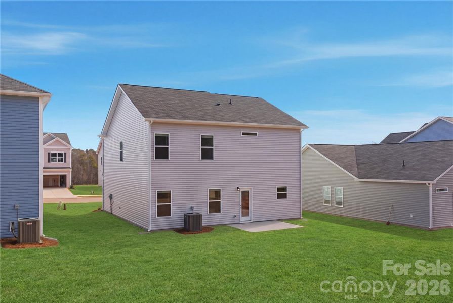 Exterior details and patio area of a home in Catawba Trace, Catawba (Image 4). Exterior details and patio area of a home in Catawba Trace, Catawba (Image 4).