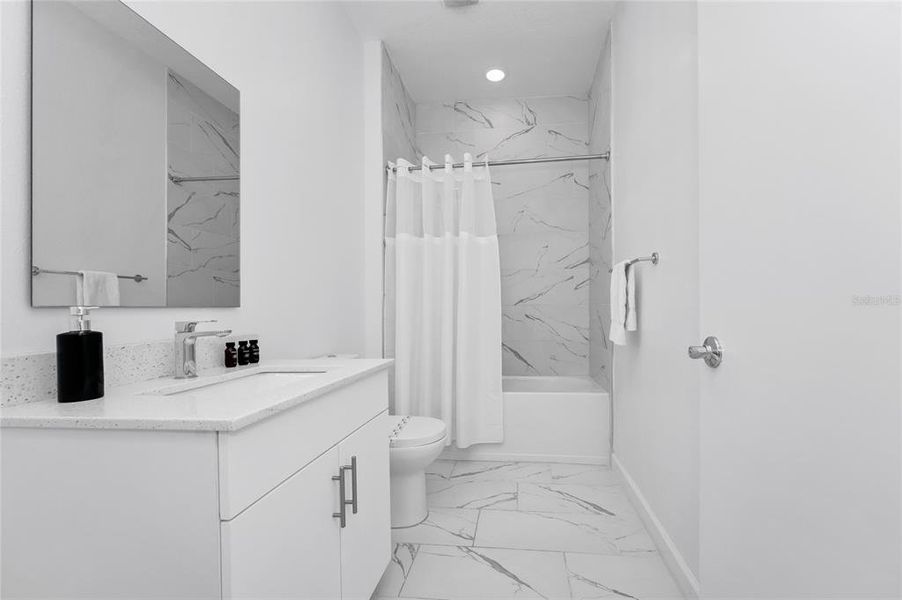 Furnished interior view inside a new home in , Davenport (Image 28).