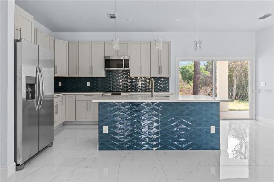 Furnished interior view inside a new home in , Deltona (Image 10).
