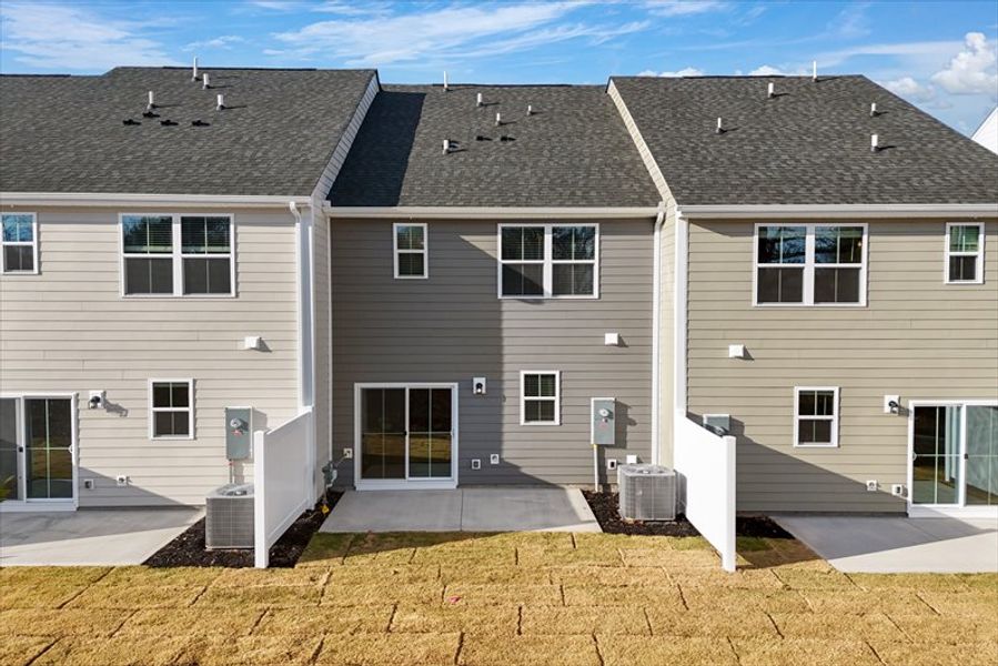 Exterior details and patio area of a home in Layton Hall, Mauldin (Image 3).