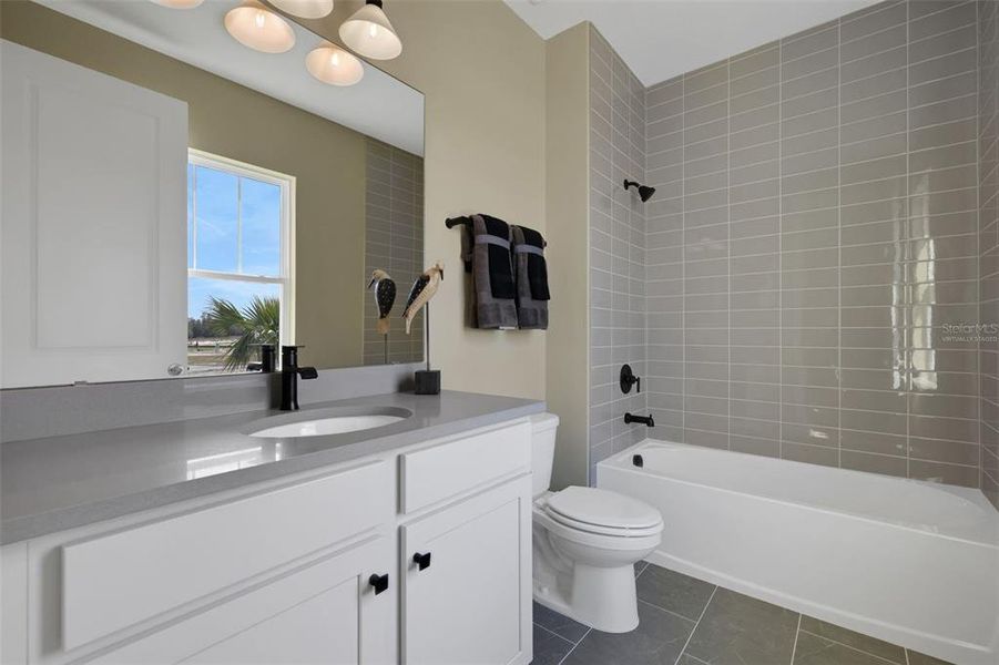 Furnished interior view inside a new home in Crossroads at Kelly Park, Apopka (Image 38).