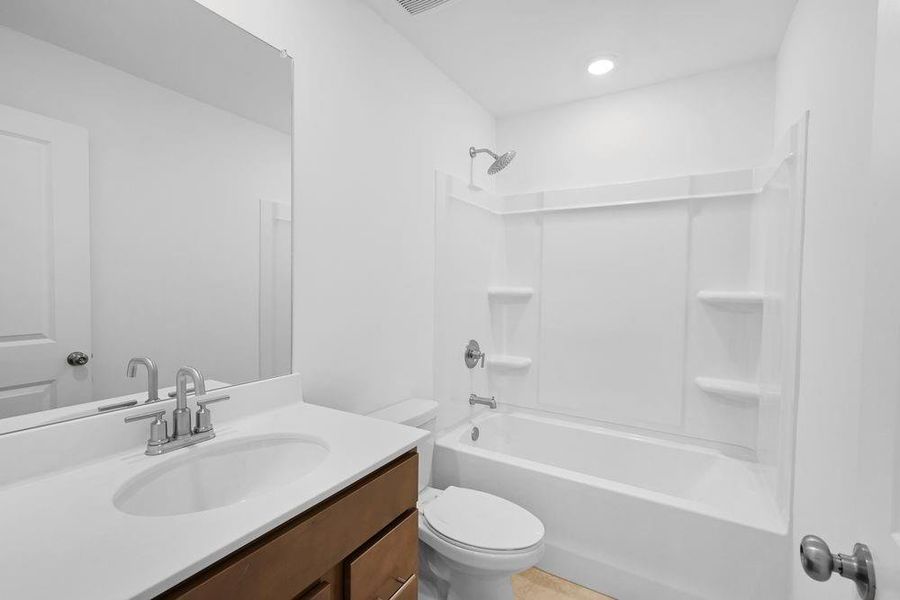 Furnished interior view inside a new home in Hampton Trace, Marietta (Image 14).