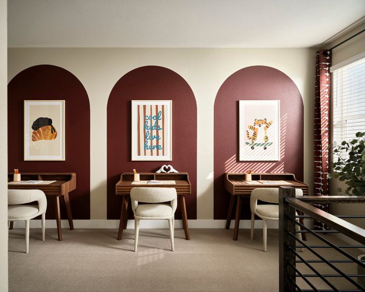 Furnished interior view inside a new home in Barefoot, Firestone (Image 6).