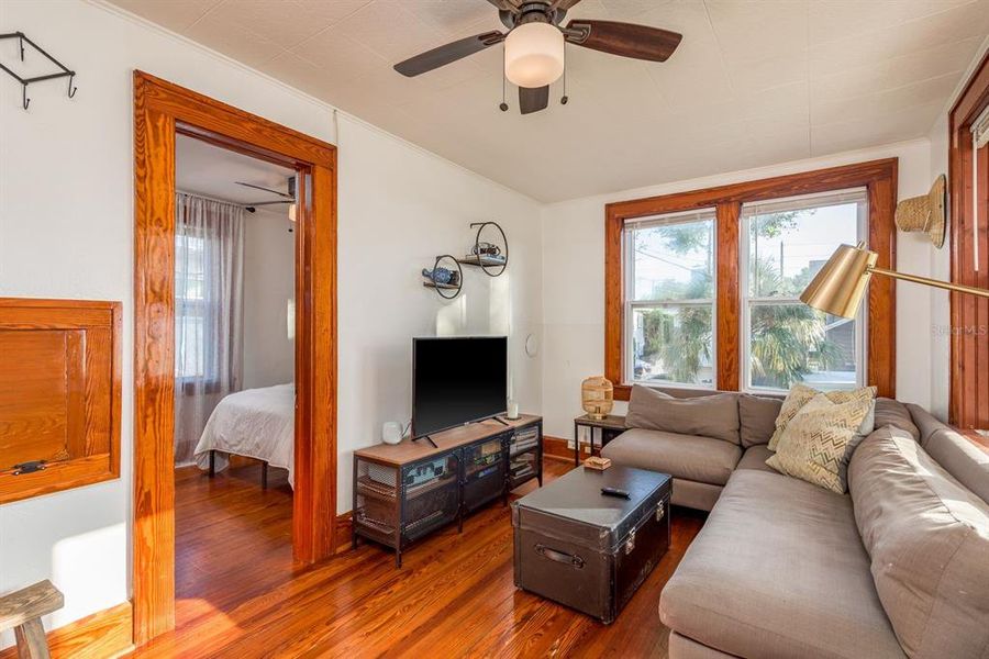 Furnished interior view inside a new home in , St. Petersburg (Image 53).