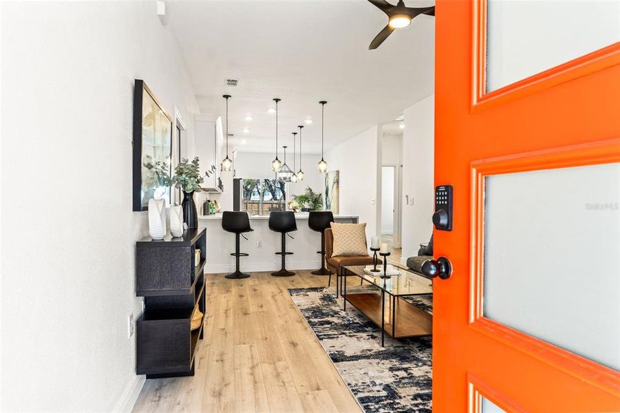 Furnished interior view inside a new home in , Tampa (Image 5).