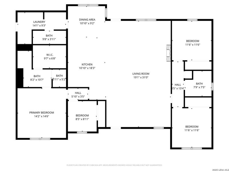2D floor plan layout of this home in , Atascosa, TX (Image 4).