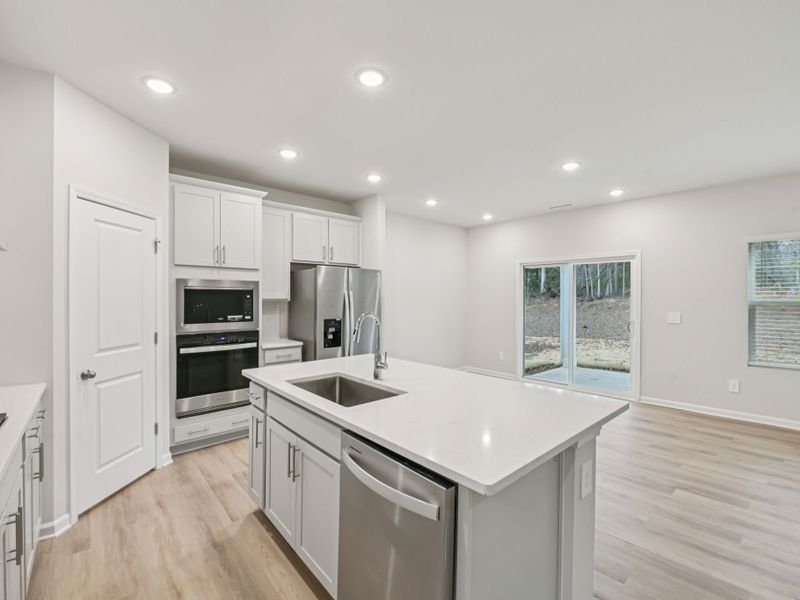 Furnished interior view inside a new home in Oak Manor - Signature Series, Garner (Image 5).