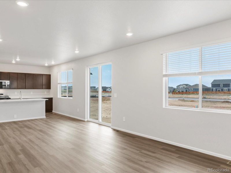 Spacious, unfurnished interior of a new home in Westgate, Greeley (Image 28). Spacious, unfurnished interior of a new home in Westgate, Greeley (Image 28).